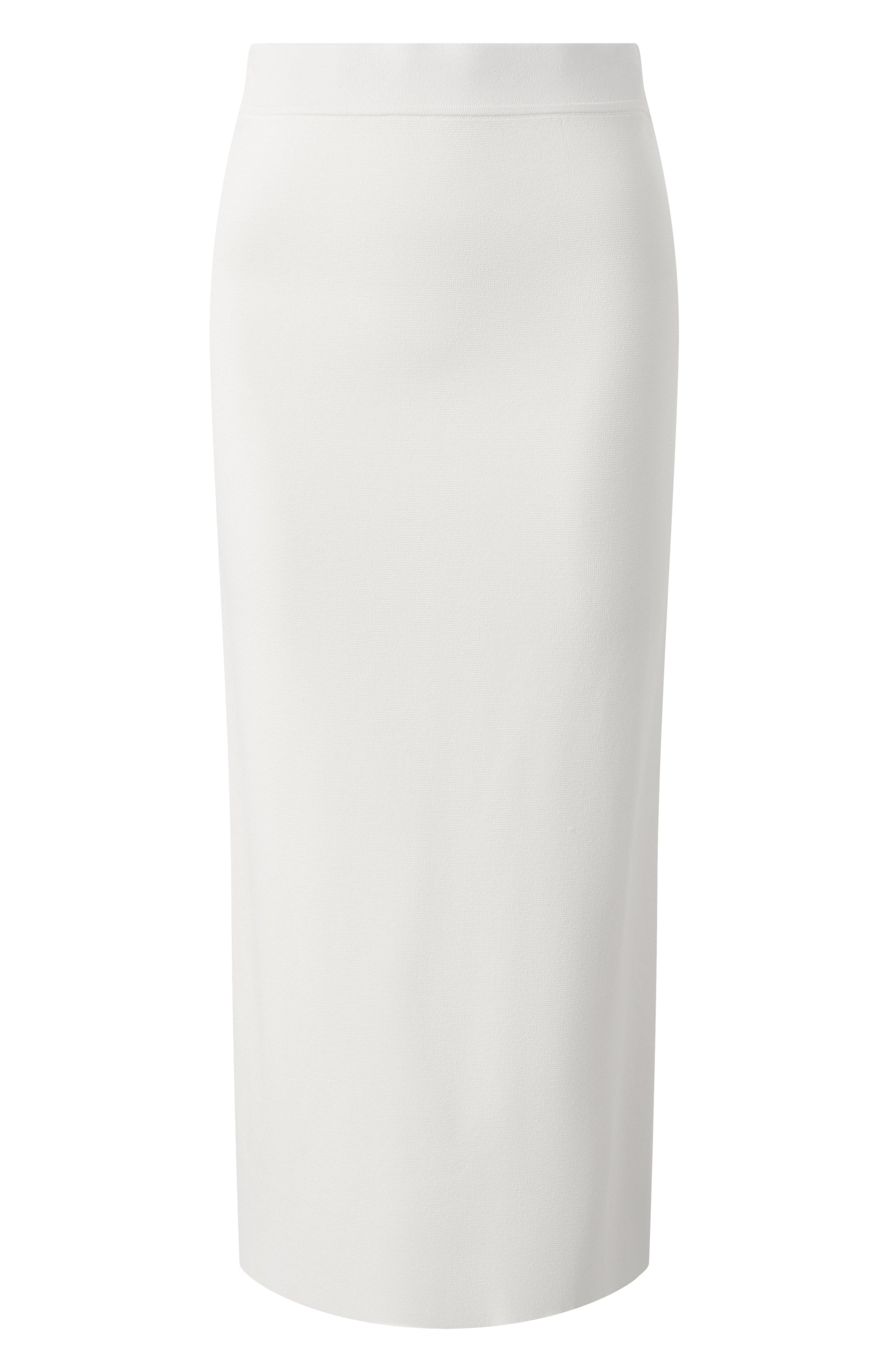 Юбка из вискозы P.A.R.O.S.H. белого цвета по цене 32100 руб., арт. D560609, фото 1 Юбка из вискозы P.A.R.O.S.H., арт. D560609, фото 1