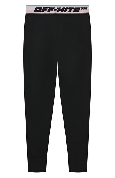 Хлопковые легинсы OFF-WHITE, арт. OGCD003C99JER0011010, фото 2