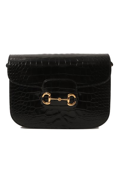 Сумка 1955 horsebit small из кожи аллигатора GUCCI, арт. 602204 EV40G, фото 1