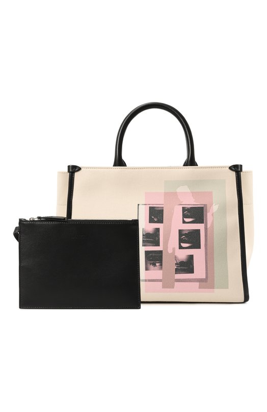 Сумка-тоут In&Out Lanvin LW-BGTC01-P2CA-P23 Кремовый  LW-BGTC01-P2CA-P23 Фото 8