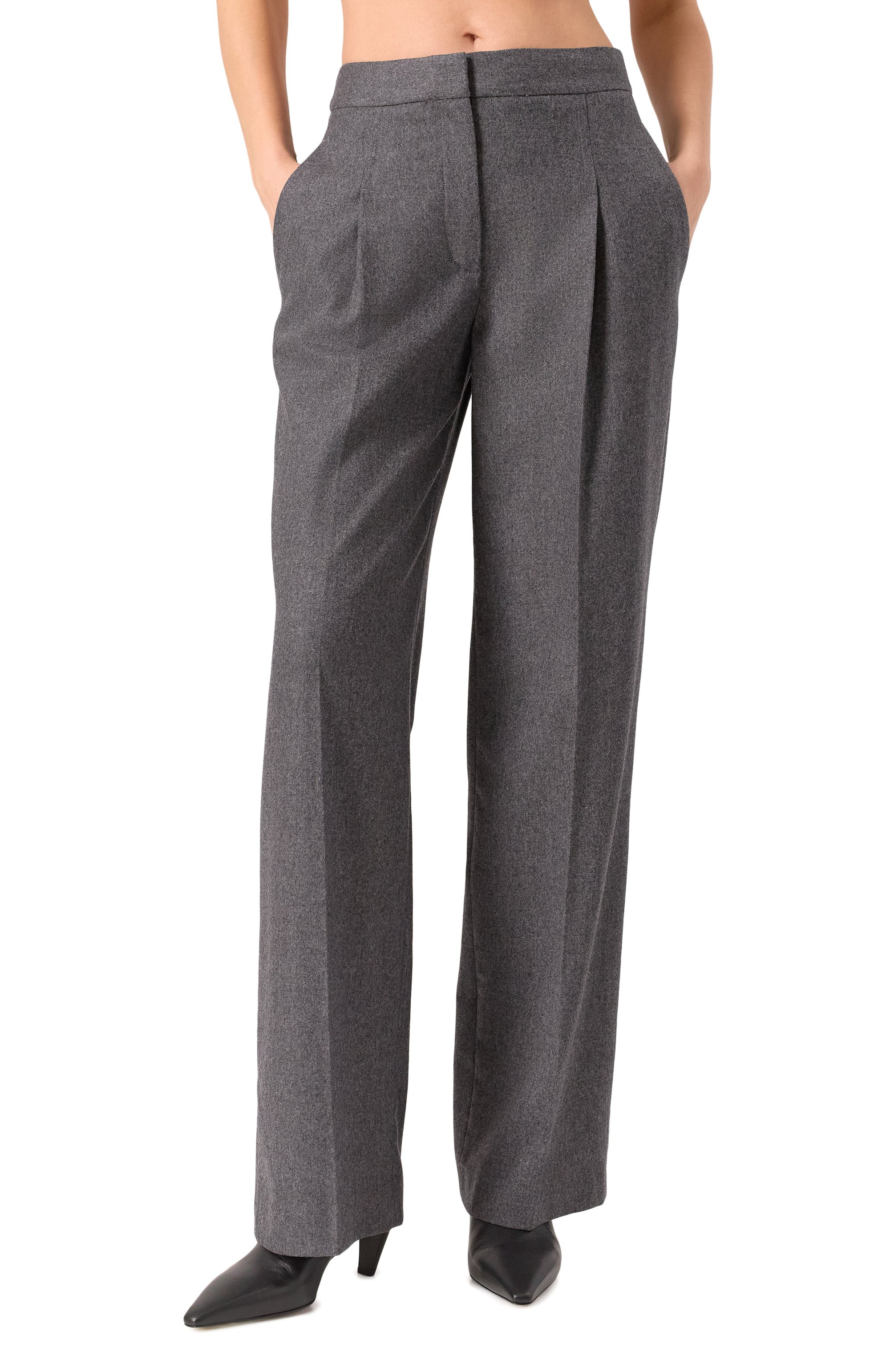 Брюки из шерсти и кашемира LOULOU DE SAISON, арт. JUN0, фото 3