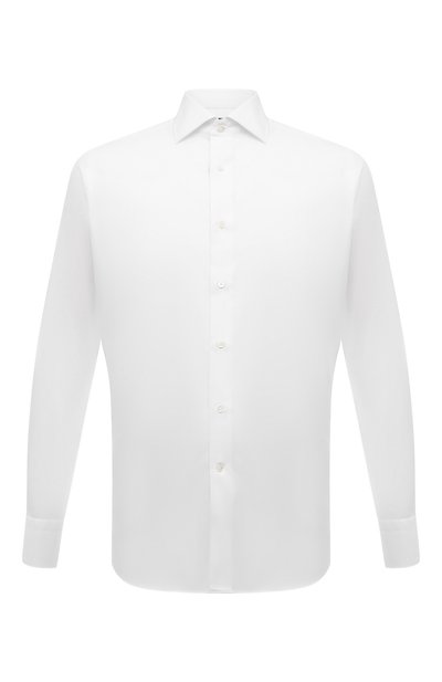 Мужская хлопковая сорочка CANALI, арт. NCL7098/GR03298