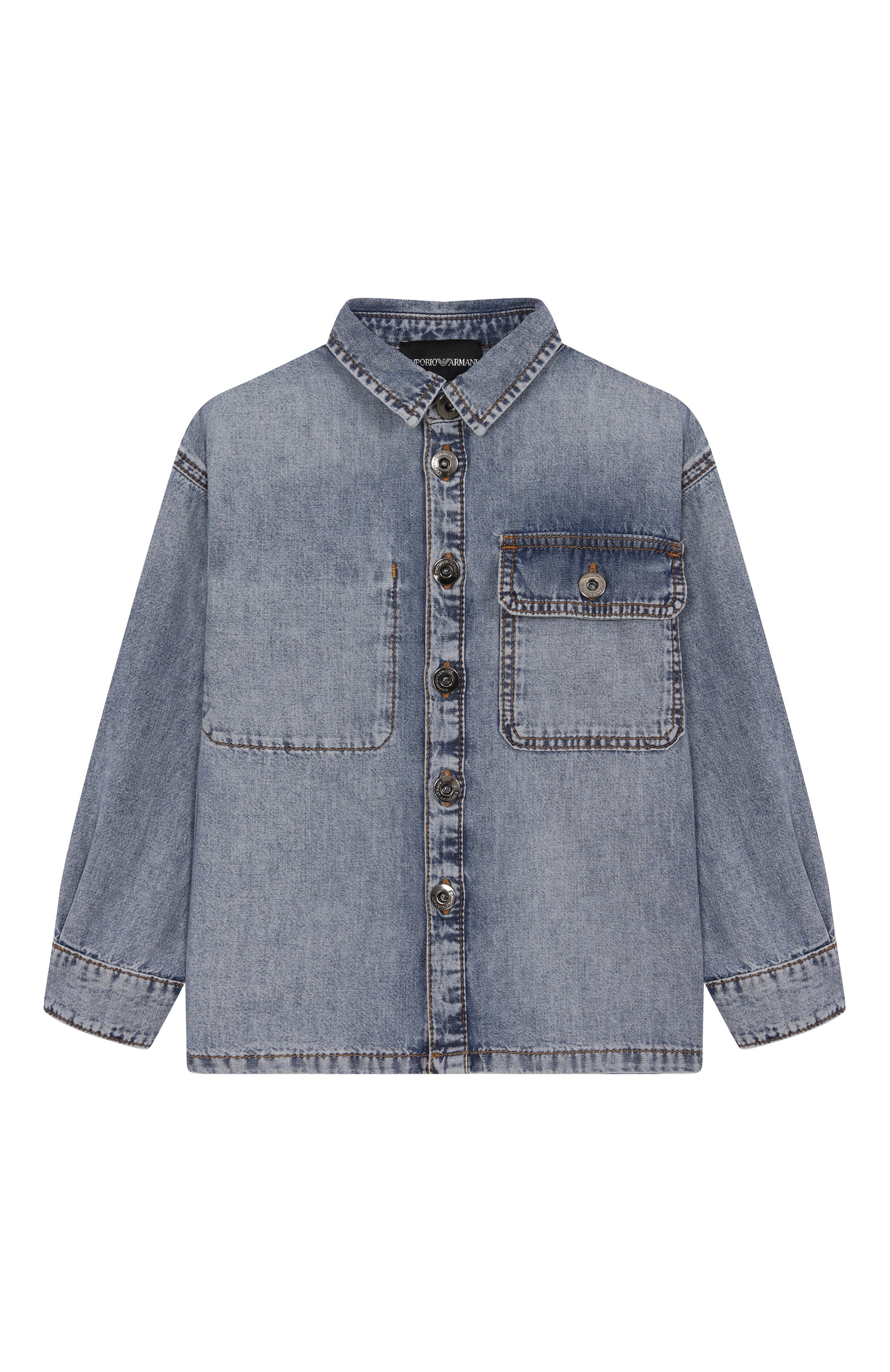 Джинсовая рубашка EMPORIO ARMANI, арт. EB000195/AF13274, фото 1