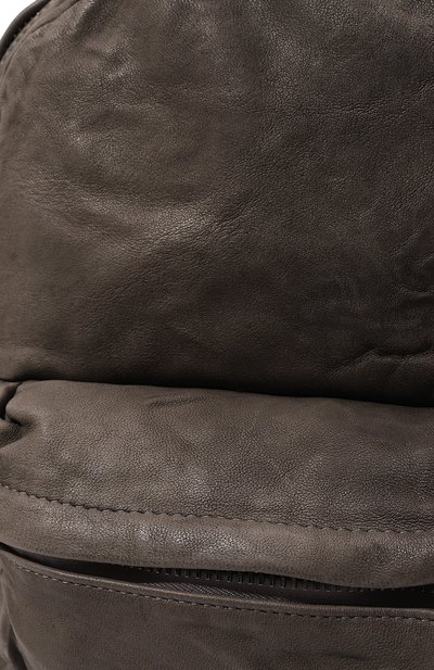 Кожаный рюкзак GIORGIO BRATO темно-серого цвета по цене 77950 руб., арт. BS23S2401V, фото 3 Кожаный рюкзак GIORGIO BRATO, арт. BS23S2401V, фото 3