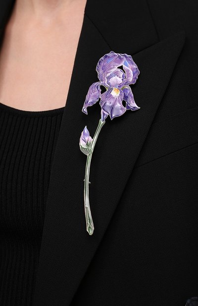 Брошь ирис РУССКИЕ САМОЦВЕТЫ, арт. 41486, фото 2