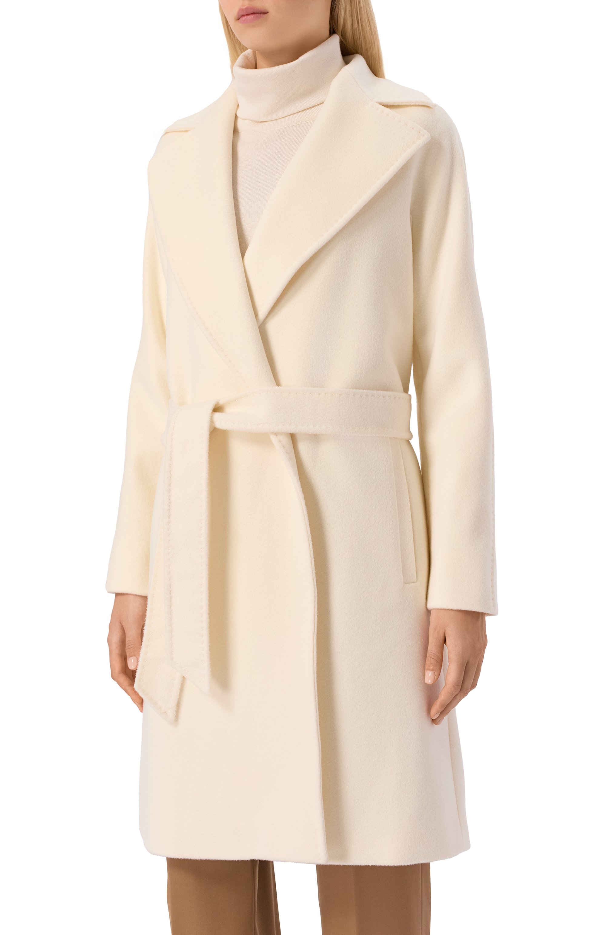 Шерстяное пальто MAX MARA STUDIO, арт. DRAVENNA, фото 3