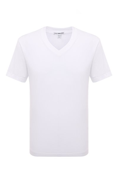 Мужская хлопковая футболка JAMES PERSE, арт. MLJ3352/WHT