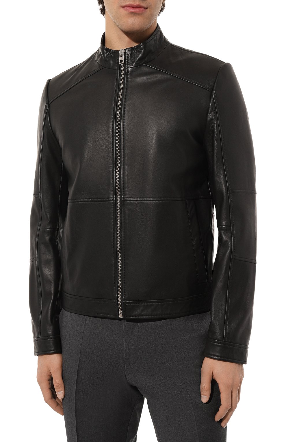 Кожаная куртка HUGO, арт. 50455293, фото 3