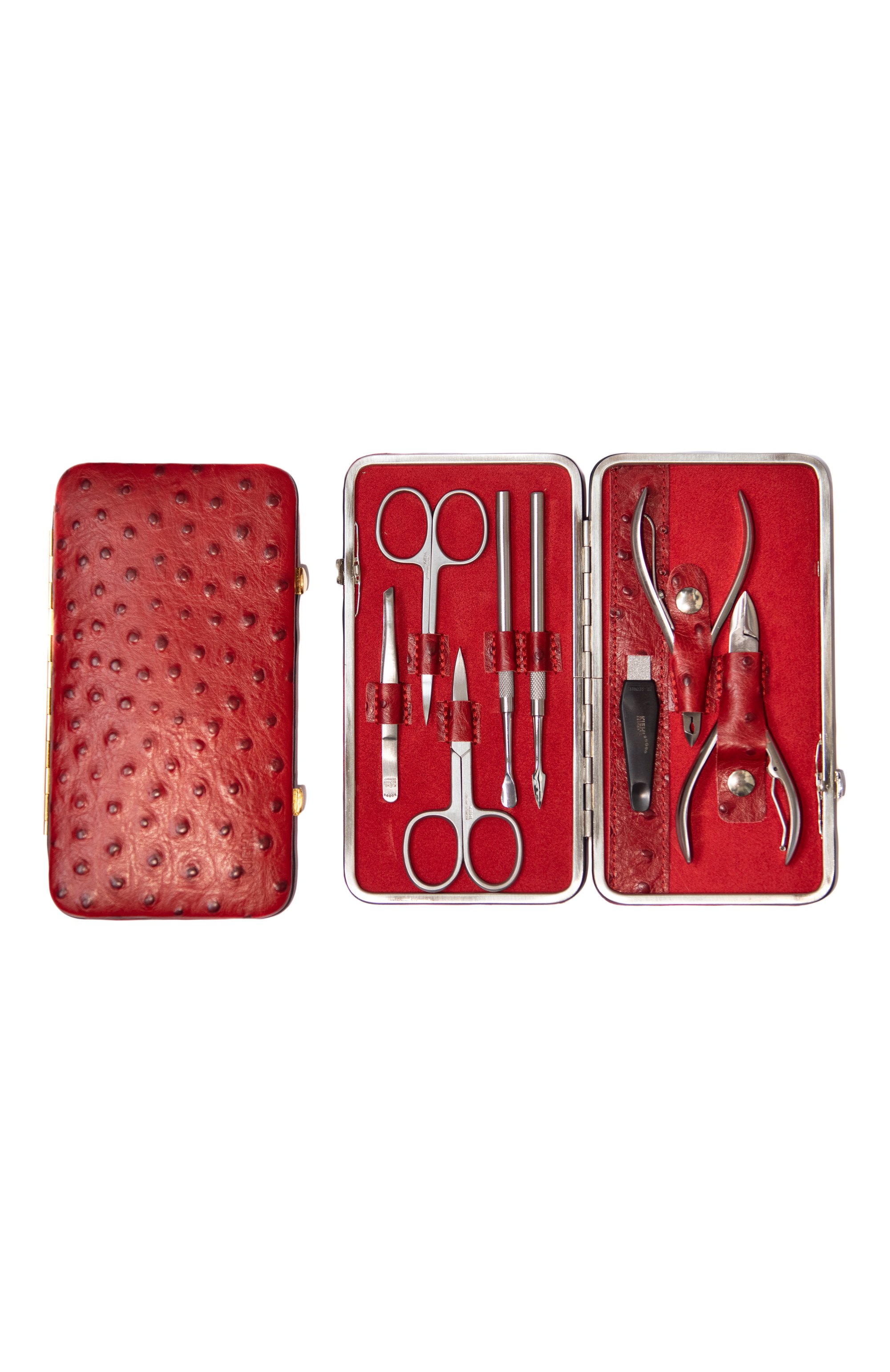 Маникюрный набор KIEHL SOLINGEN, арт. 9538/24i Struzzino red, фото 1