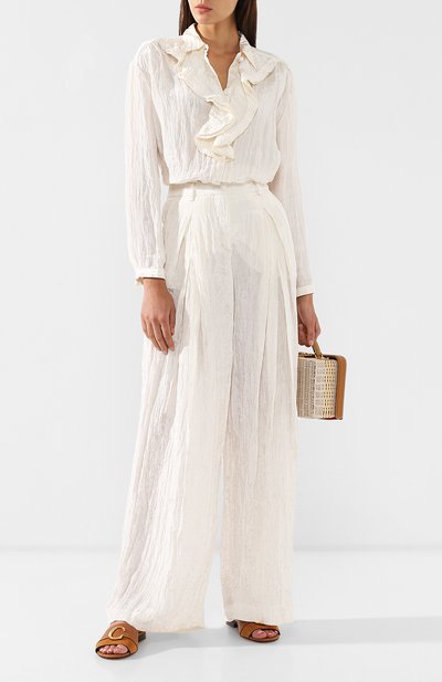 Блузка с жабо GIORGIO ARMANI, арт. 9SHCCZ16/TZ297, фото 2