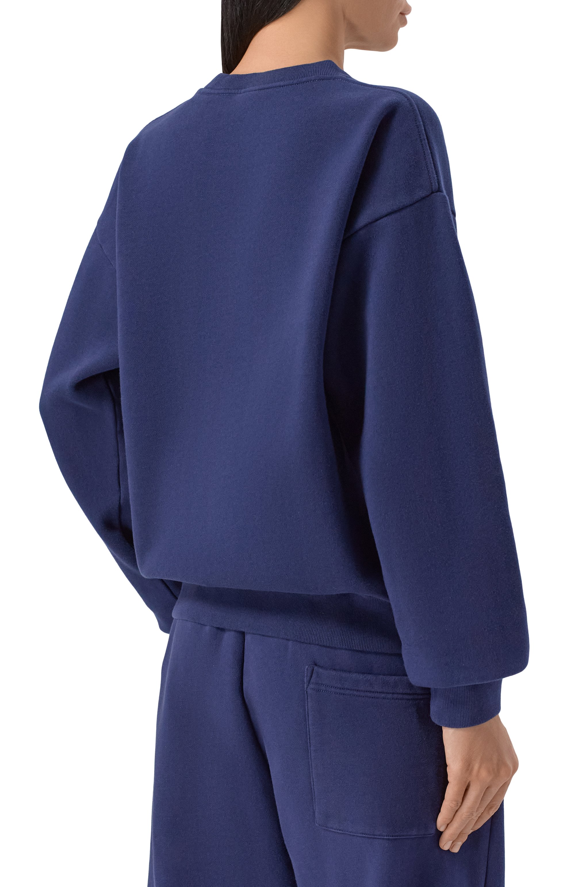 Хлопковый свитшот SPORTY AND RICH, арт. ST09876218BL106, фото 4