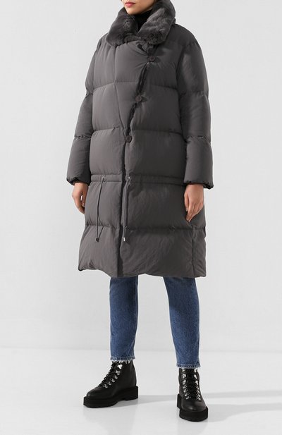 Пуховик с меховой отделкой ADD, арт. WAW881, фото 3
