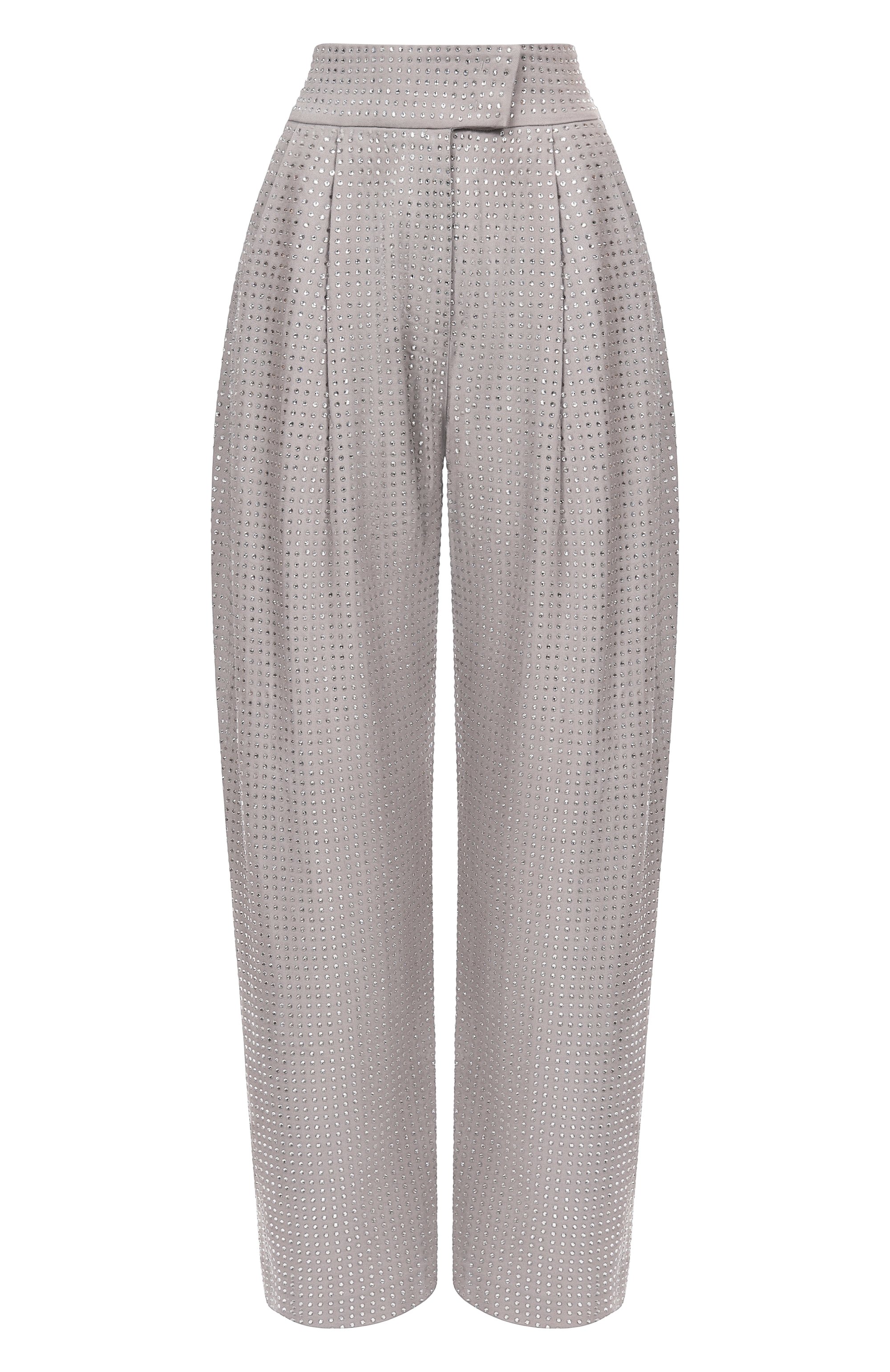 Брюки с отделкой стразами PINKO, арт. 103549/A287, фото 1