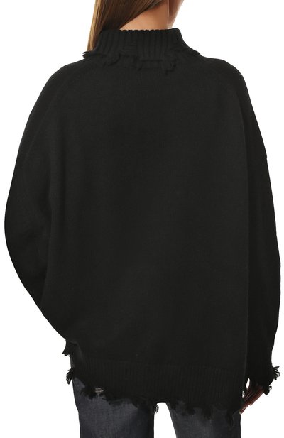 Кашемировый свитер ADDICTED черного цвета по цене 78400 руб., арт. MK890, фото 4 Кашемировый свитер ADDICTED, арт. MK890, фото 4