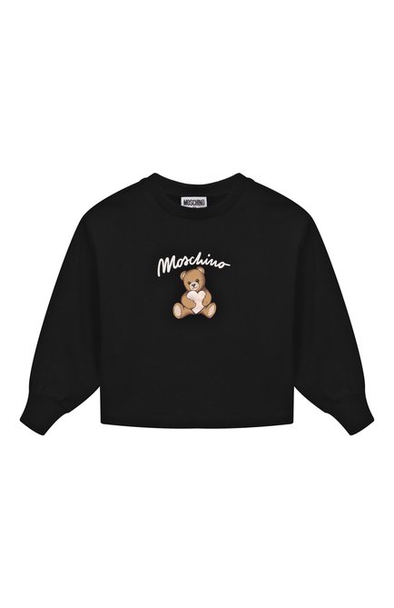 Хлопковый свитшот MOSCHINO, арт. HDF06E/LDA14/4-8