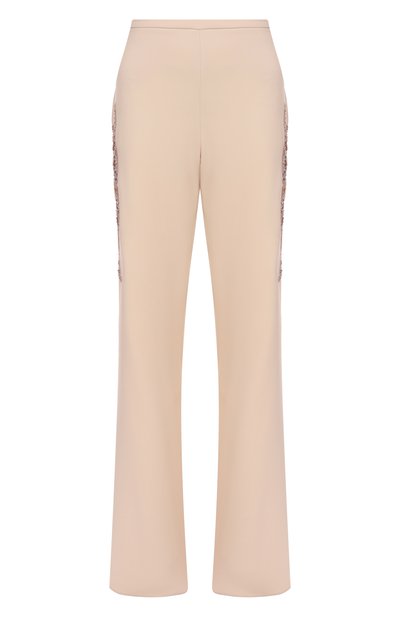 Женские брюки с отделкой бисером ZUHAIR MURAD, арт. RTR25035/CRCA010
