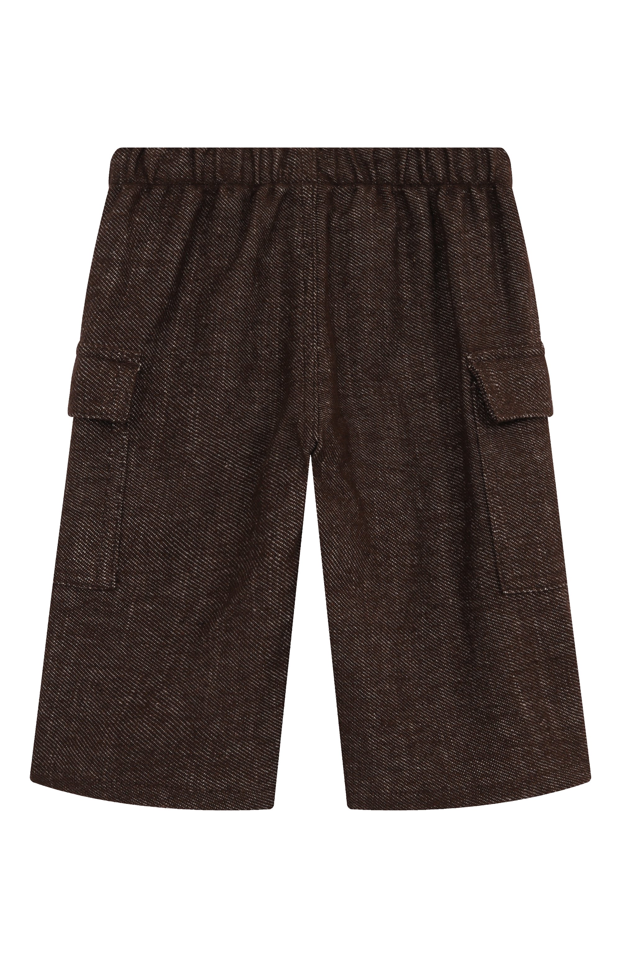 Джинсы IL GUFO темно-коричневого цвета по цене 12600 руб., арт. A25GPL0031C0074/12M-18M, фото 2 Джинсы IL GUFO, арт. A25GPL0031C0074/12M-18M, фото 2