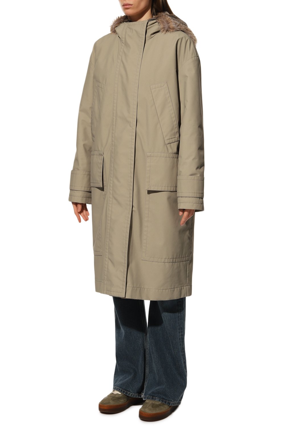 Парка с меховой подкладкой COLOR TEMPERATURE, арт. Пл,Р,О-34/278, фото 3