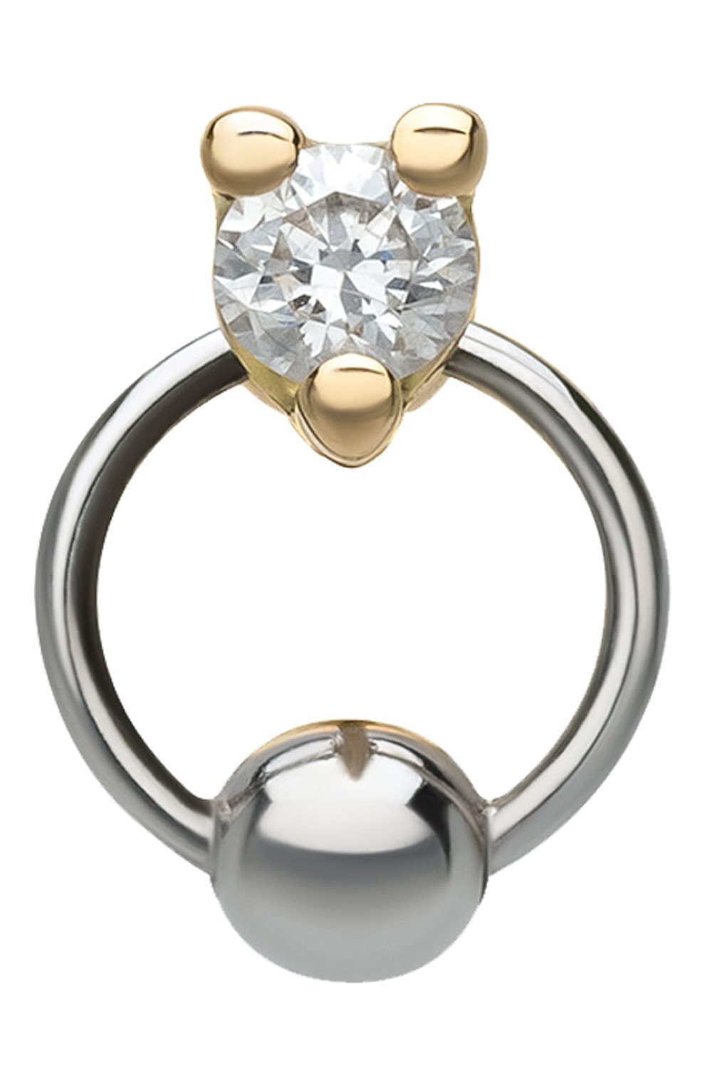 Серьги DELFINA DELETTREZ, арт. TIO 5001.B, фото 2