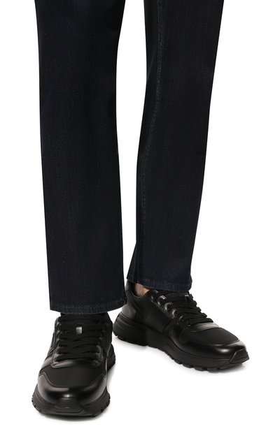 Комбинированные кроссовки prax 1 PRADA, арт. 4E3581-3LFR-F0002-G000, фото 3