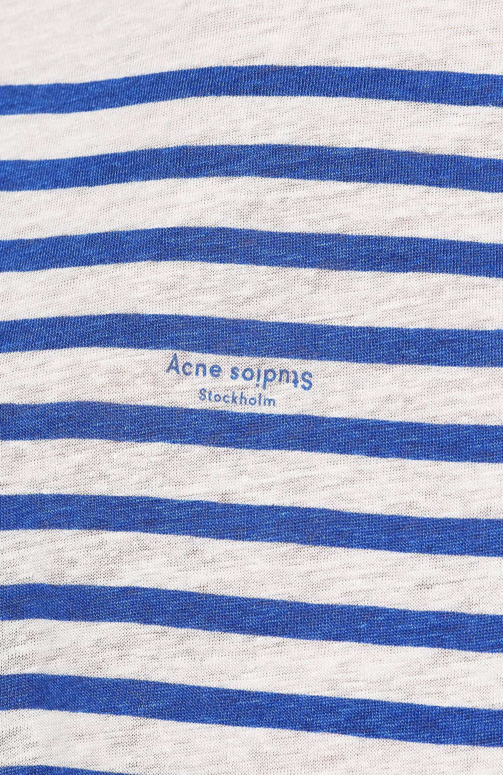 Льняная футболка ACNE STUDIOS, арт. AL0011/W, фото 5