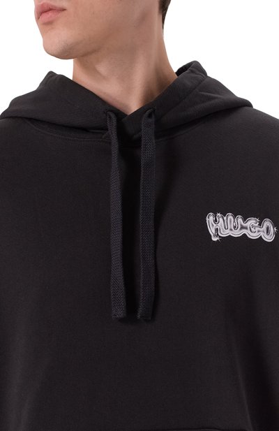 Хлопковое худи HUGO BLUE, арт. 50549212, фото 5