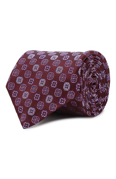 Мужской шелковый галстук CANALI, арт. 18/HJ02629