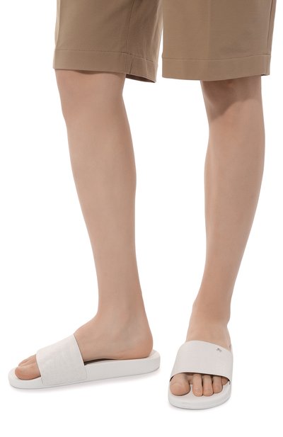 Шлепанцы из кожи аллигатора STEFANO RICCI, арт. UG31_G750/CS/CP0R, фото 3