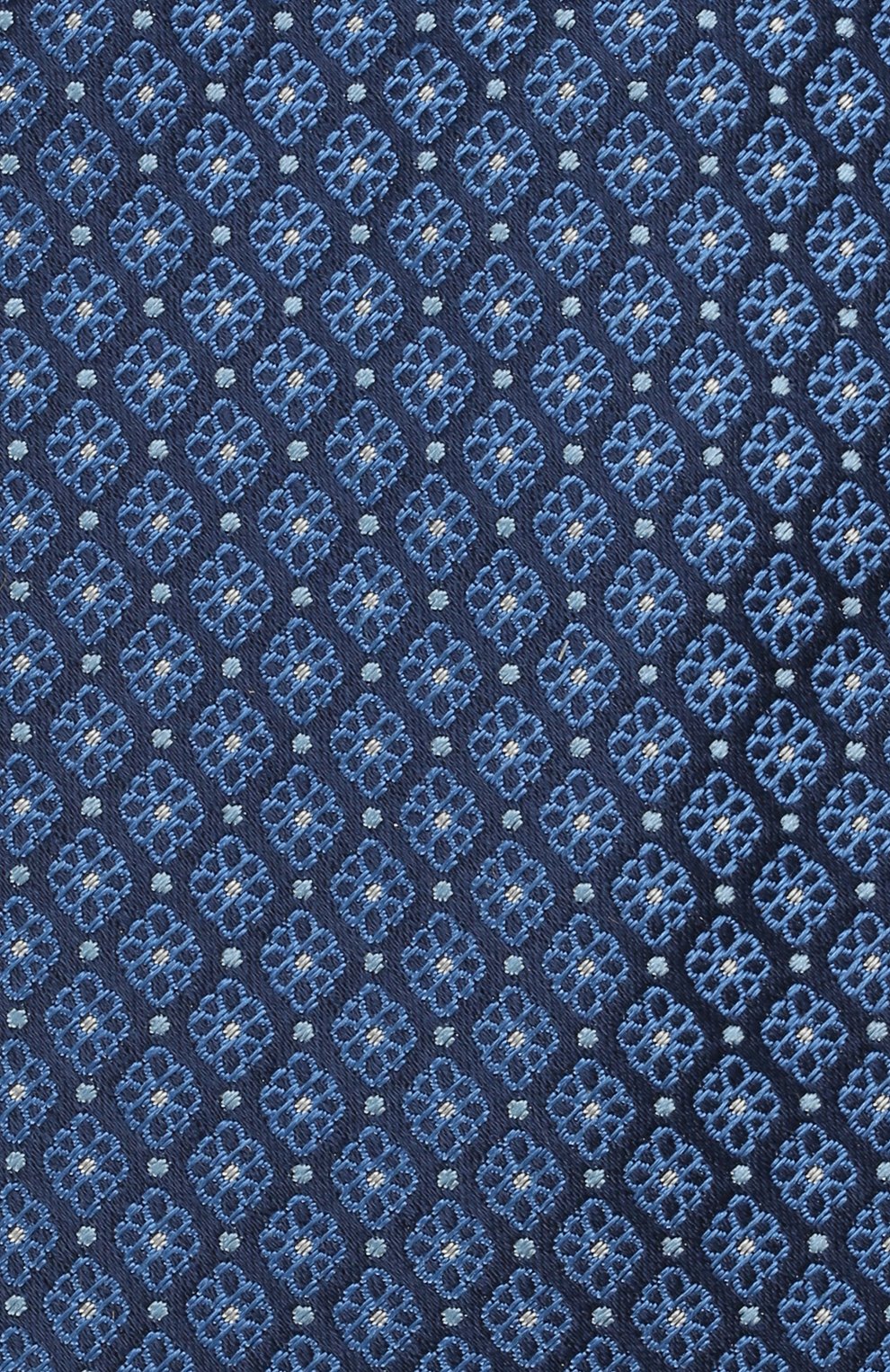 Шелковый галстук CANALI темно-синего цвета по цене 12700 руб., арт. 18/HJ03076, фото 3 Шелковый галстук CANALI, арт. 18/HJ03076, фото 3