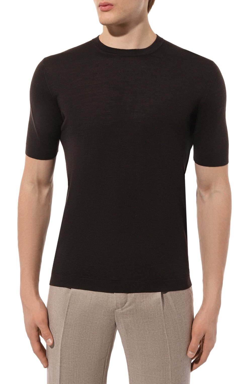 Джемпер из шерсти и шелка ANDREA CAMPAGNA, арт. TS0MC/LSC18R, фото 3