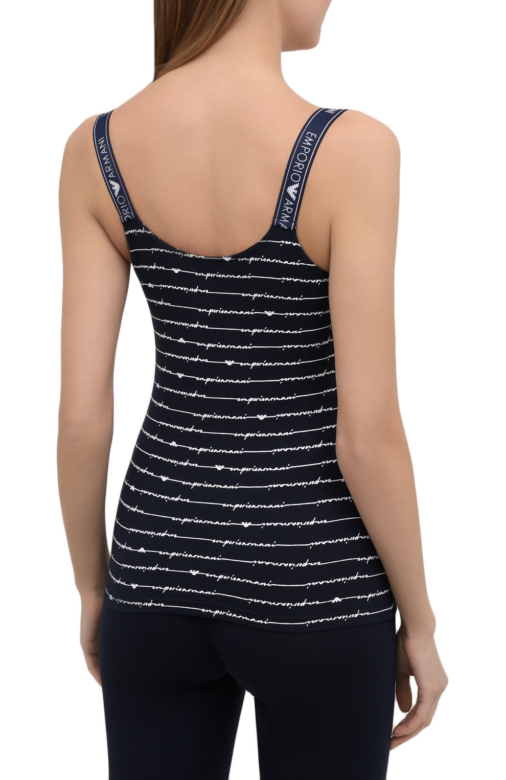 Хлопковый топ EMPORIO ARMANI, арт. 164319/1P219, фото 4