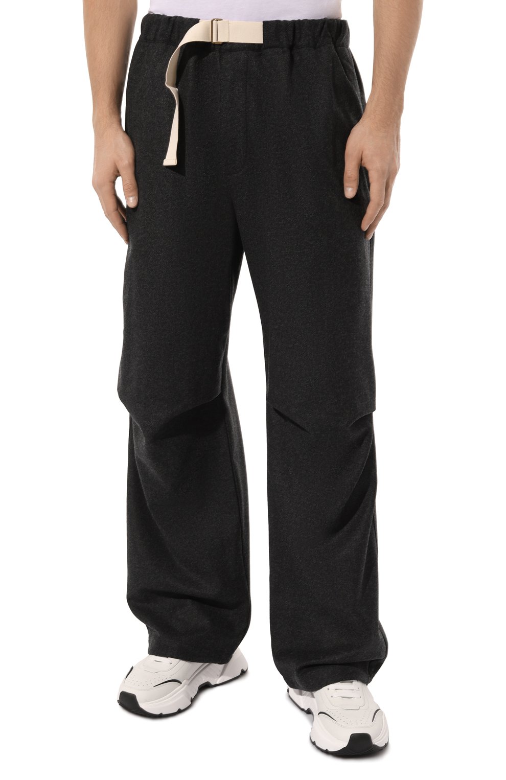 Шерстяные брюки DARKPARK темно-серого цвета по цене 72600 руб., арт. MTR09/FAW02, фото 3 Шерстяные брюки DARKPARK, арт. MTR09/FAW02, фото 3