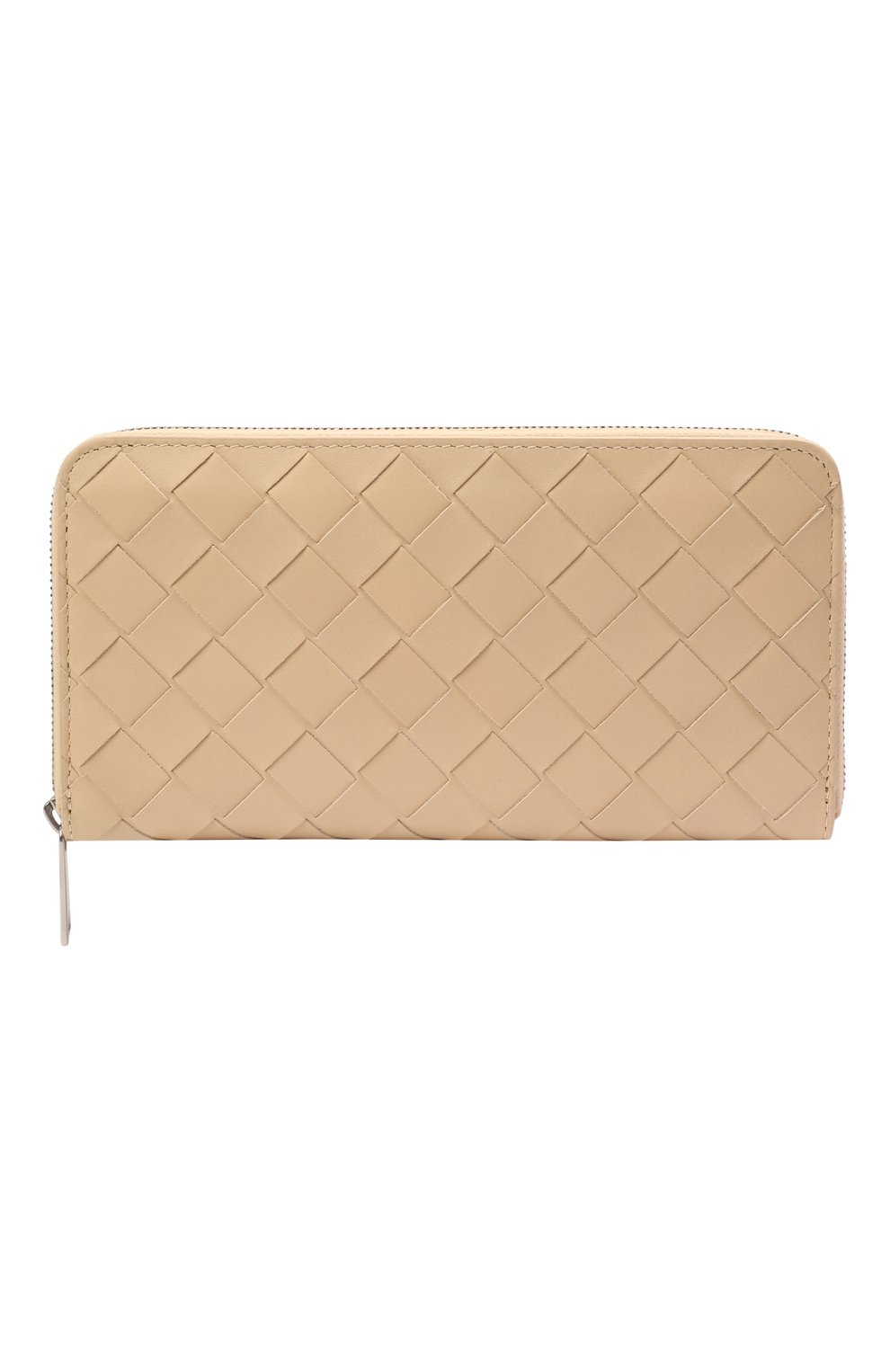 Кожаное портмоне BOTTEGA VENETA бежевого цвета по цене 113000 руб., арт. 593217/VCPQ4, фото 1 Кожаное портмоне BOTTEGA VENETA, арт. 593217/VCPQ4, фото 1