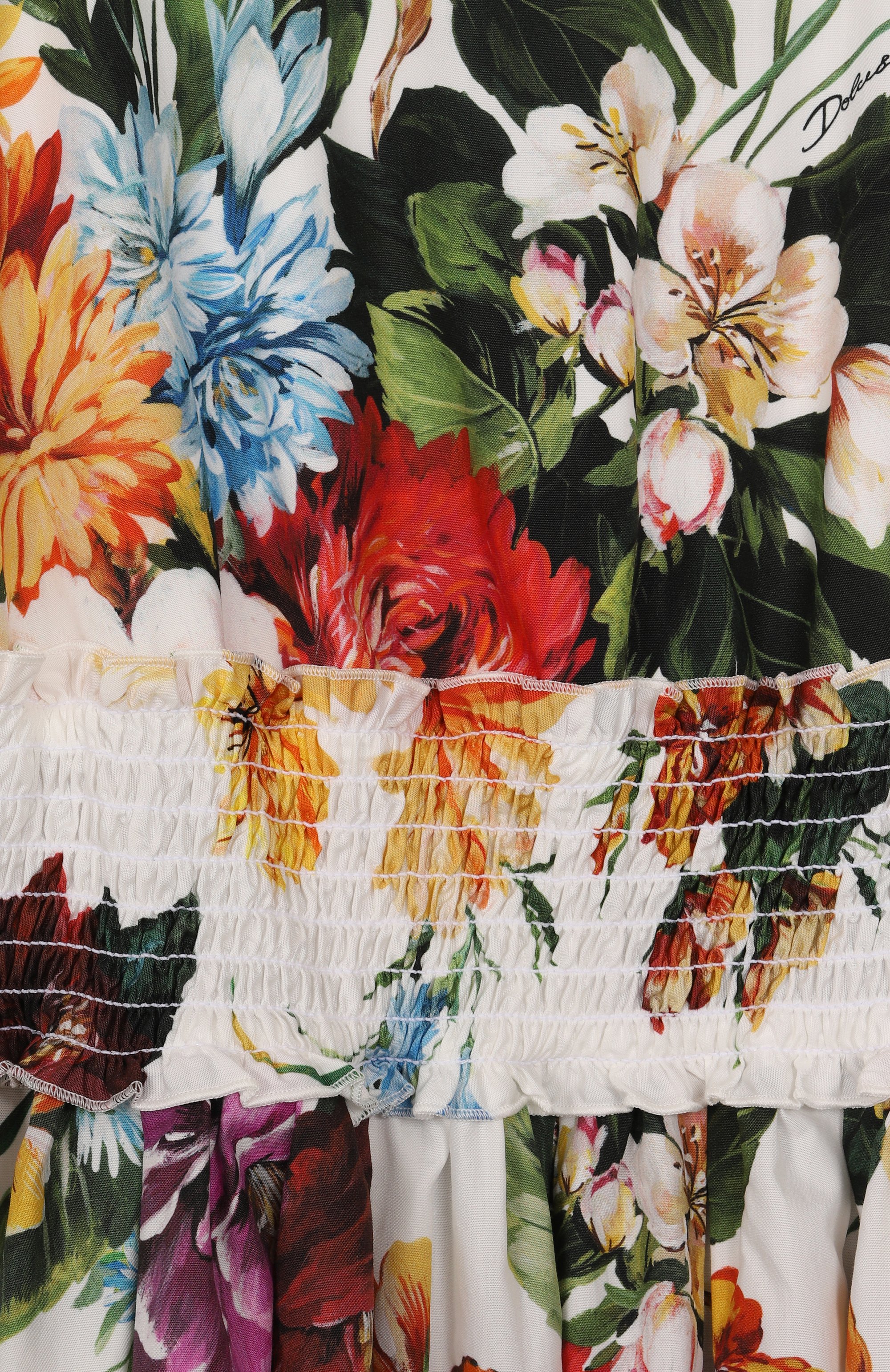 Хлопковое платье DOLCE & GABBANA, арт. L53DU2/HS5TV/8-12+, фото 3