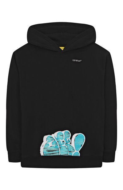 Хлопковое худи OFF-WHITE, арт. 0BBB001S25FLE004/12+, фото 1