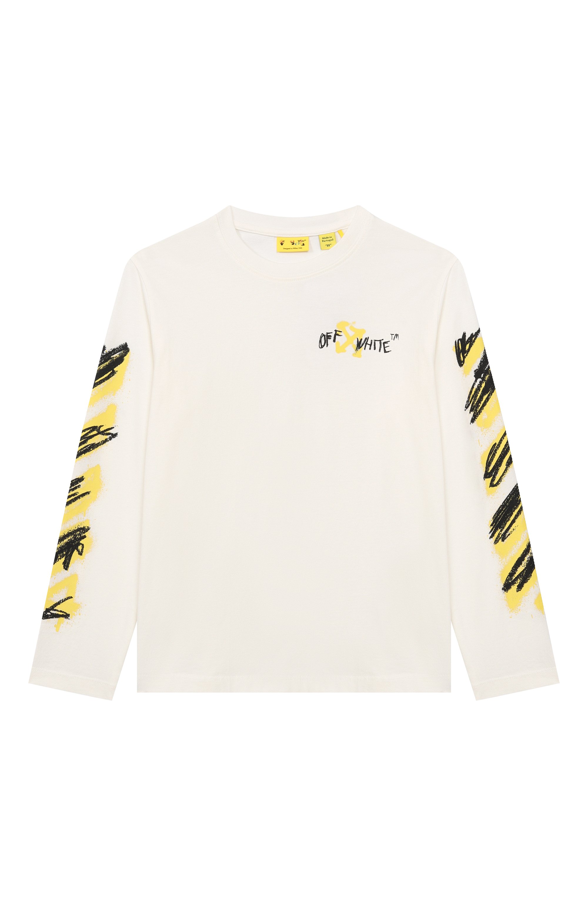 Хлопковый лонгслив OFF-WHITE, арт. 0BAB001S26JER002, фото 1