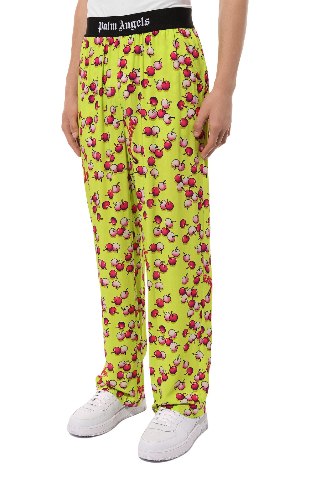 Брюки из вискозы PALM ANGELS, арт. PMCA111F24FAB002, фото 3