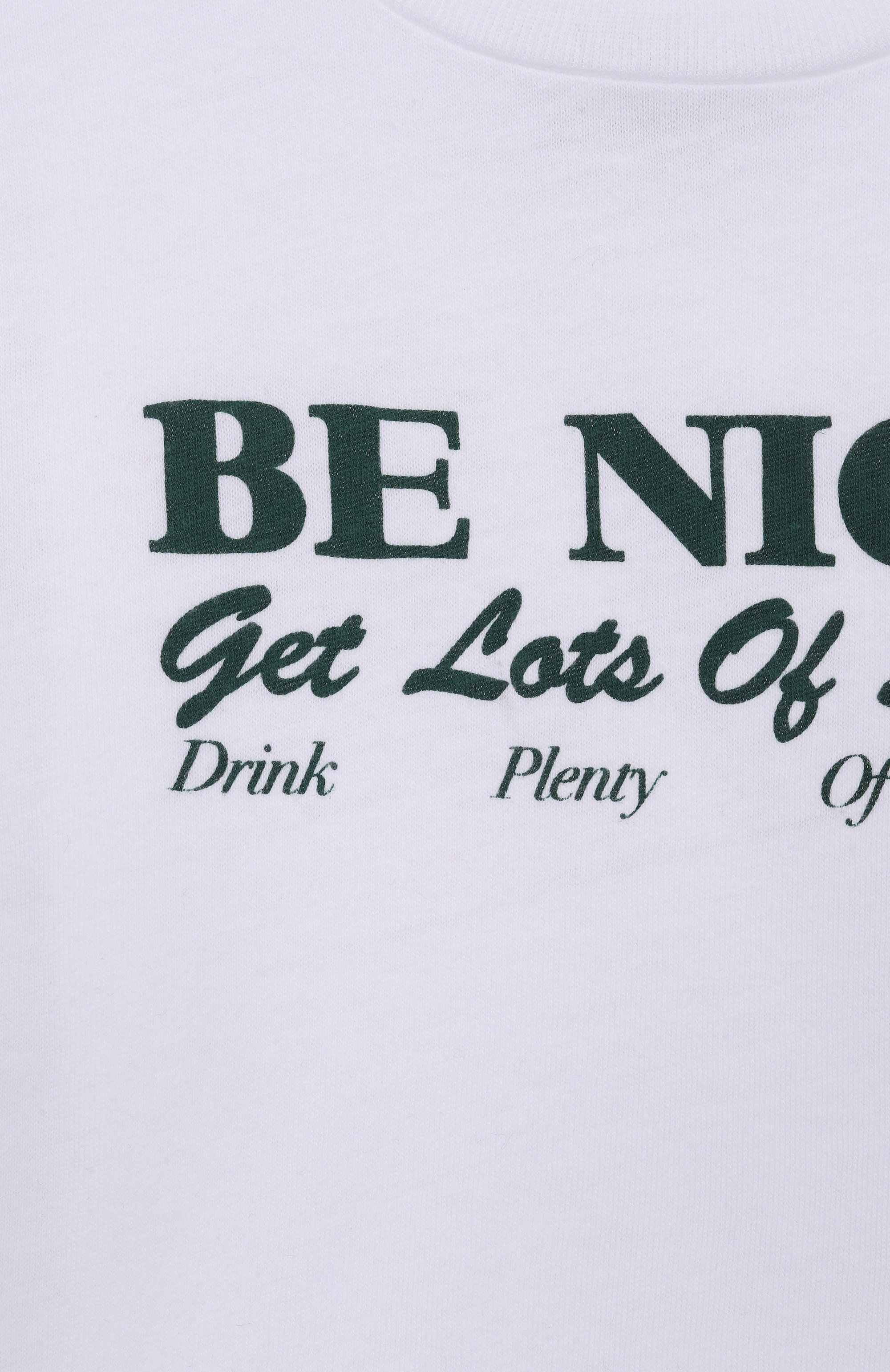 Хлопковая футболка SPORTY AND RICH, арт. T004861003WH01, фото 3