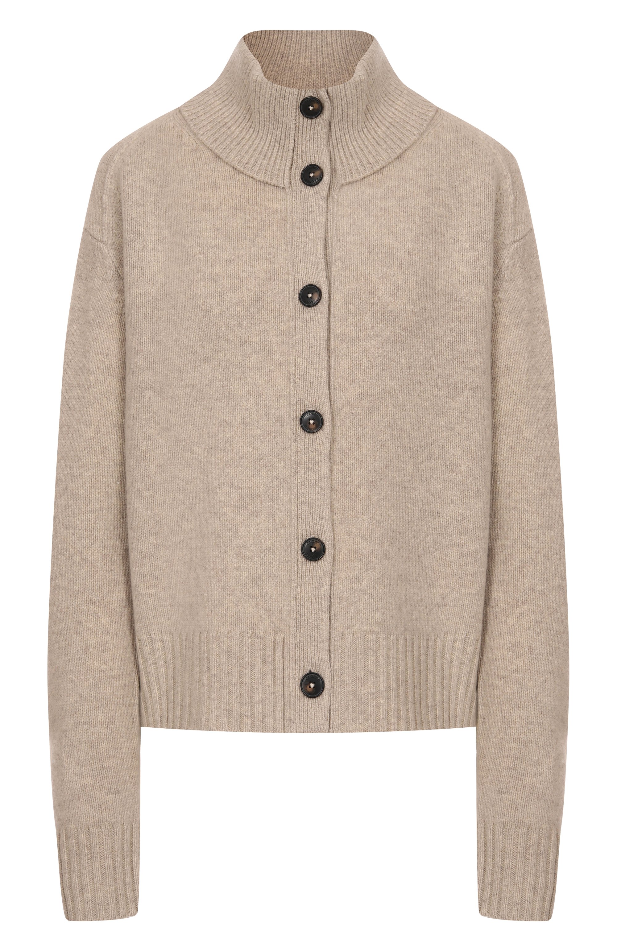 Шерстяной кардиган CLOSED бежевого цвета по цене 38650 руб., арт. C96414-920-22, фото 1 Шерстяной кардиган CLOSED, арт. C96414-920-22, фото 1