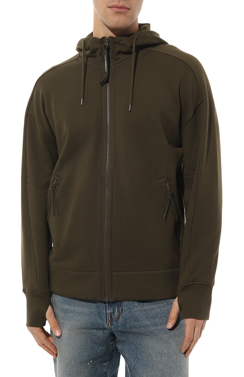 Хлопковая толстовка C.P. COMPANY, арт. 15CMSS082A005086W, фото 3