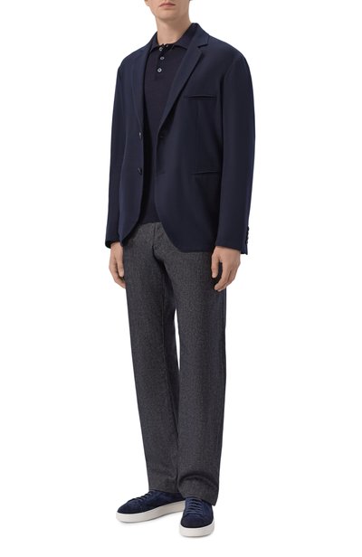 Шерстяные брюки GIORGIO ARMANI, арт. GM000250/AF28728, фото 2