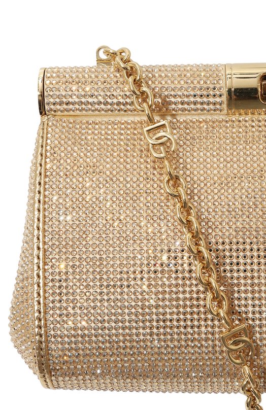 Клатч Marlene small Dolce & Gabbana BB7635/A5638 Золотой  BB7635/A5638 Фото 3