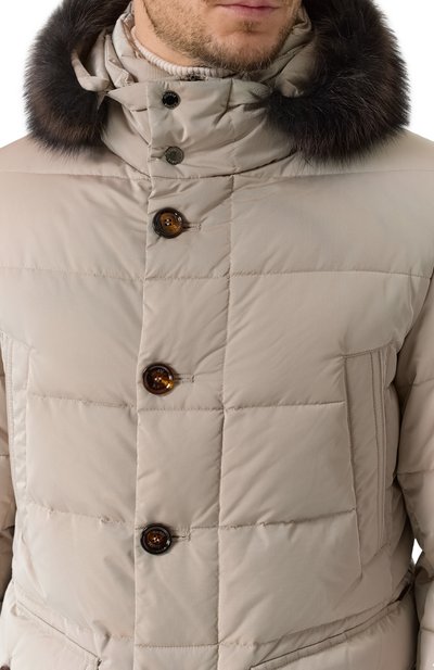 Пуховик fagio-f с отделкой из енота MOORER, арт. FAGI0-F/KM, фото 5