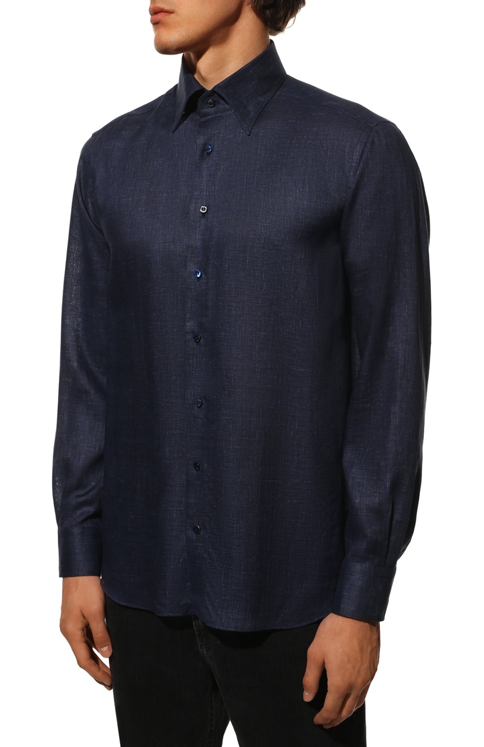 Льняная рубашка ZILLI, арт. MFX-84063-G13711/ZSJEAN, фото 3