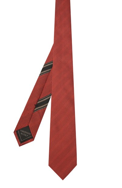 Шелковый галстук BRIONI бордового цвета по цене 25350 руб., арт. 061D00/01442, фото 3 Шелковый галстук BRIONI, арт. 061D00/01442, фото 3