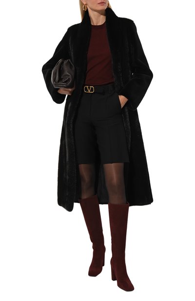 Шуба из норки YVES SALOMON, арт. 7WYM75720VLVR/PAVL0VA, фото 2