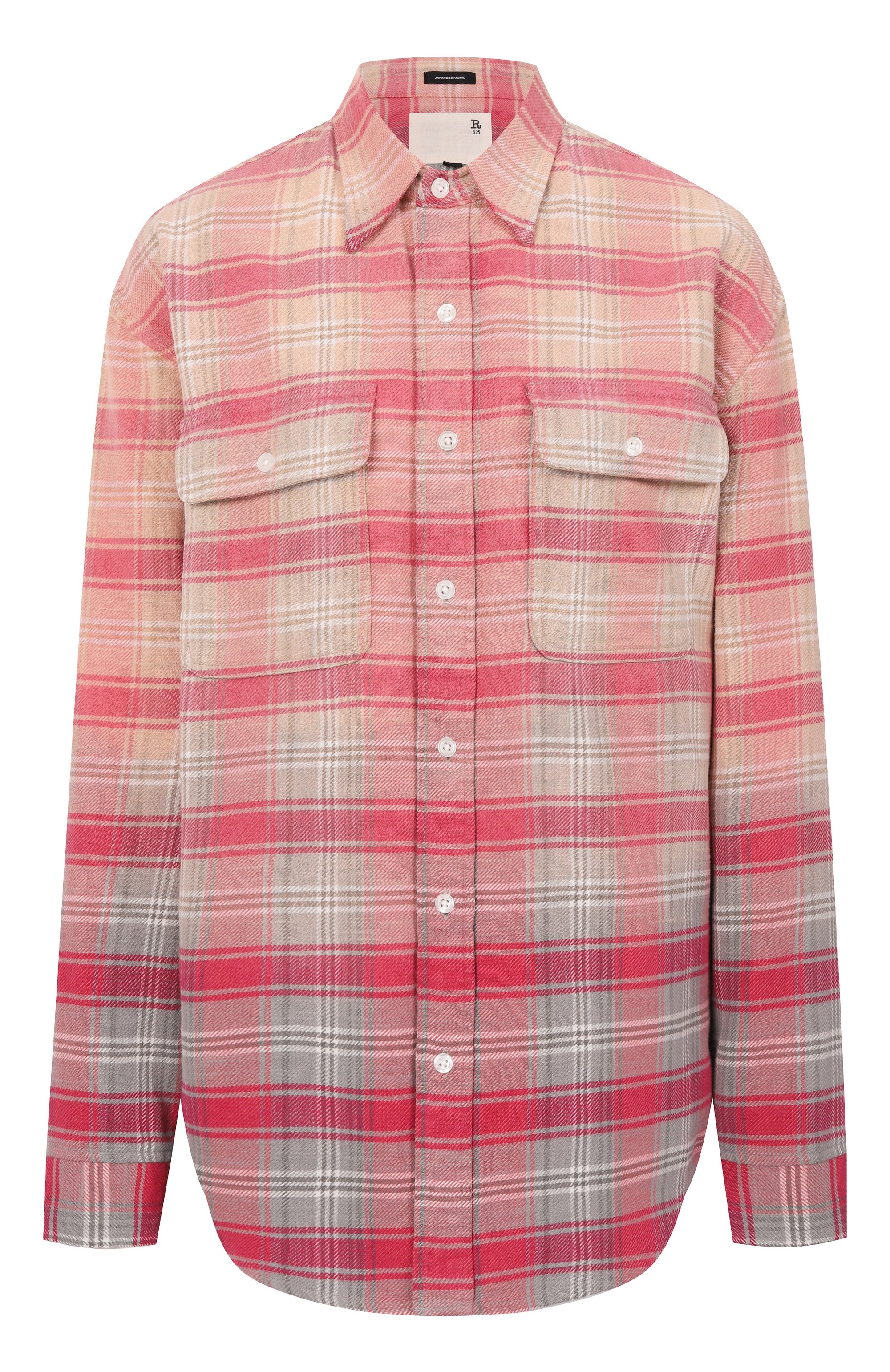 Хлопковая рубашка R13, арт. R13WR266-R506B, фото 1