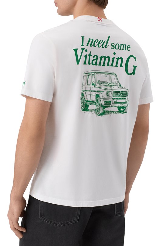 Хлопковая футболка MC2 Saint Barth ARN0001-03203I/ARN0TT Белый  ARN0001-03203I/ARN0TT Фото 4