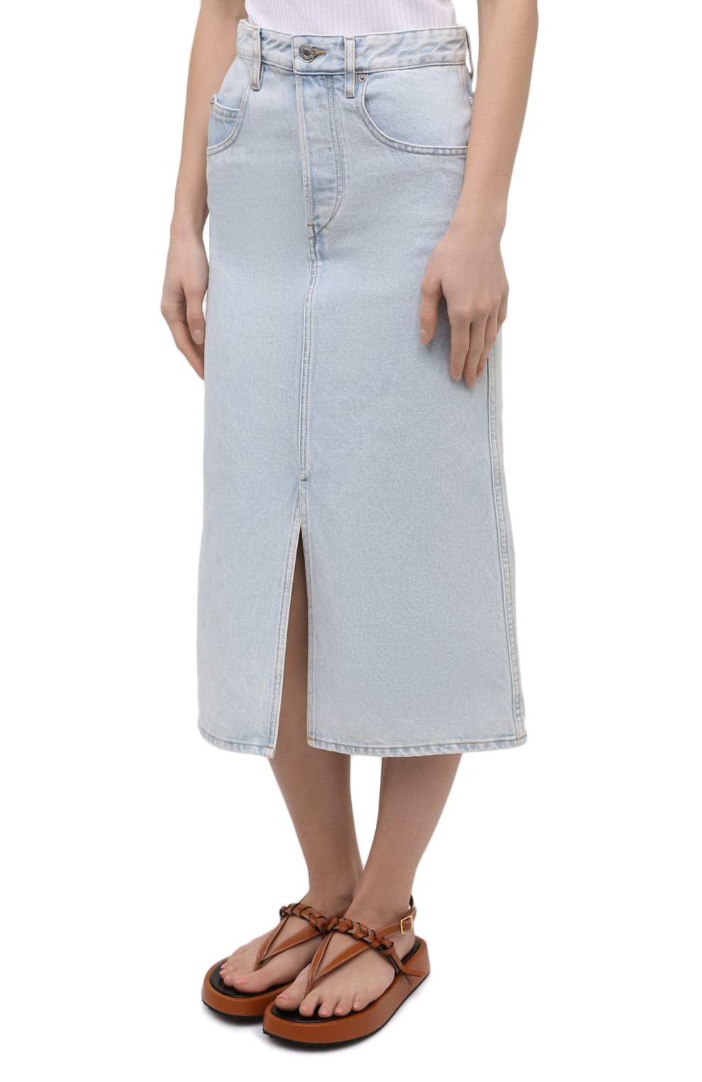 Джинсовая юбка ISABEL MARANT ETOILE, арт. JU1245-21P019E/LAURINA, фото 3