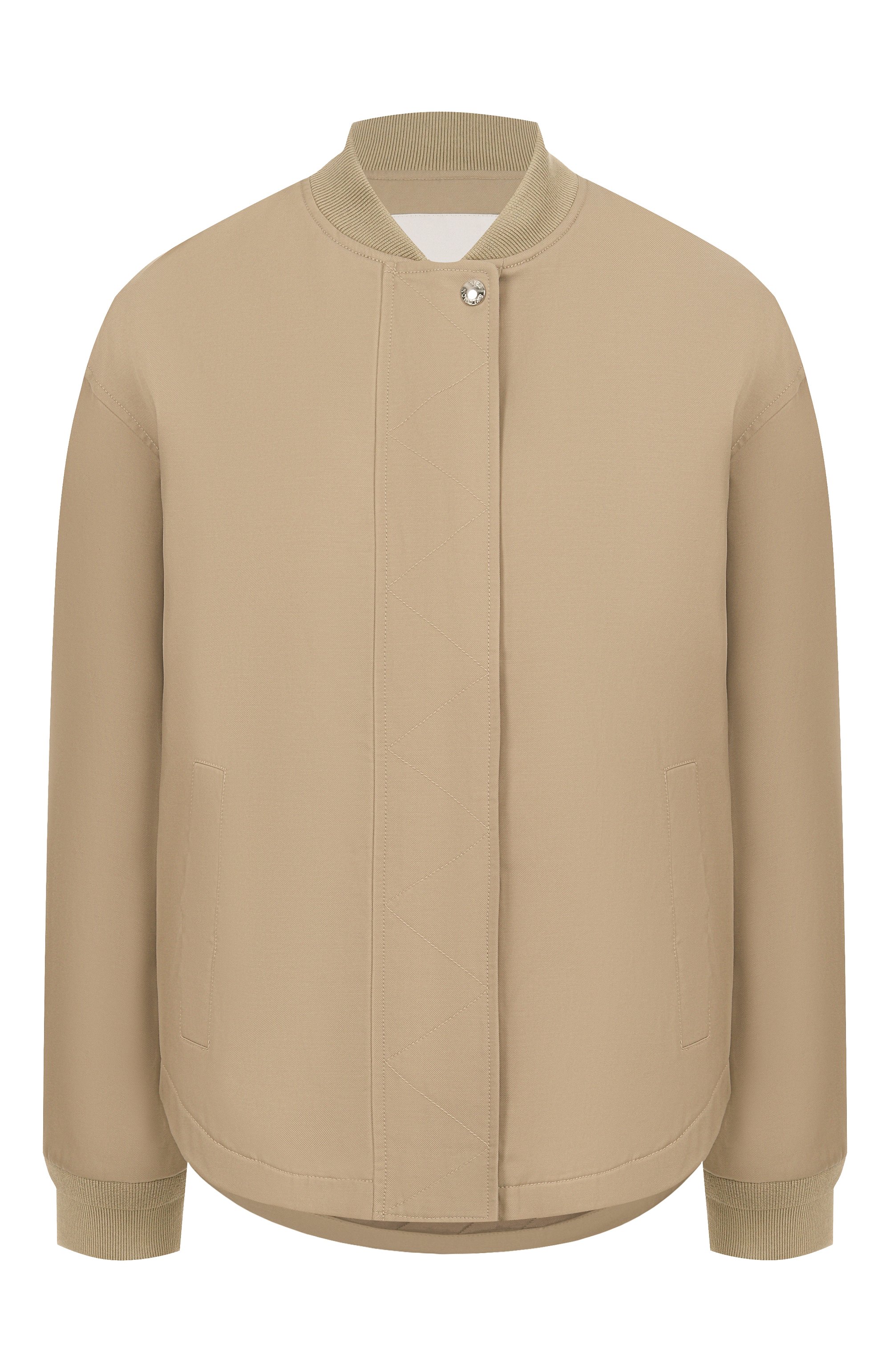 Куртка YVES SALOMON бежевого цвета по цене 146500 руб., арт. 25EFV02068B07W/A2132, фото 1 Куртка YVES SALOMON, арт. 25EFV02068B07W/A2132, фото 1